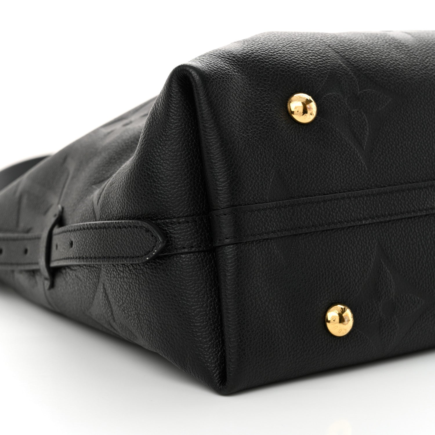 Louis Vuitton Empreinte Monogram Giant CarryAll MM Black 9 of 10