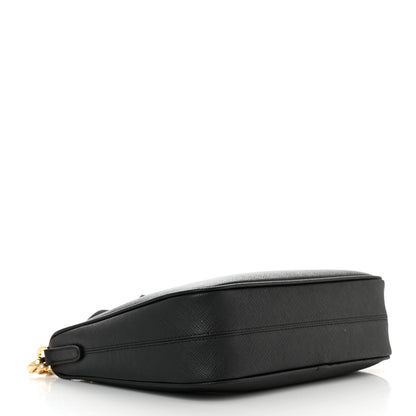 Prada Saffiano Lux Re-Edition 2005 Shoulder Bag Black 4 of 11