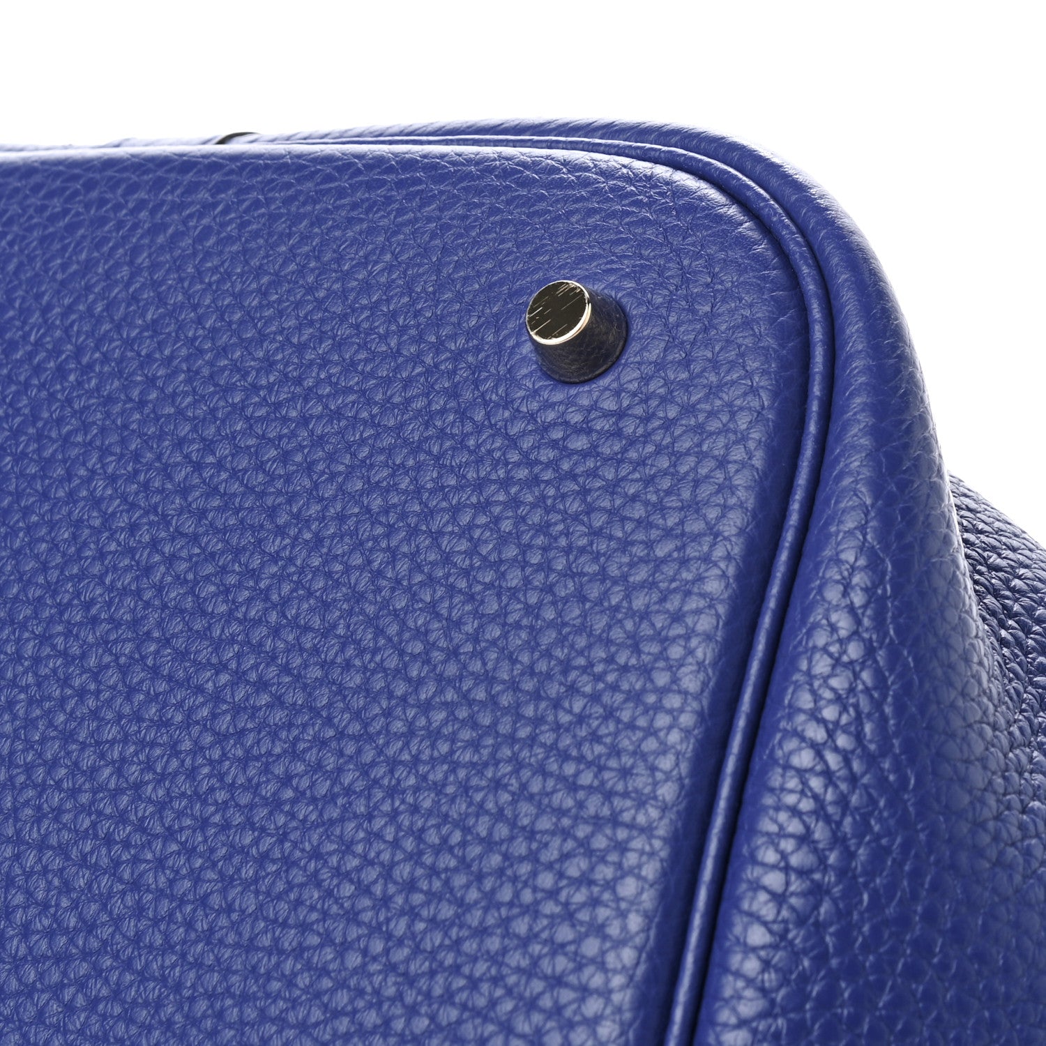 Hermes Taurillon Clemence Picotin Lock 26 GM Bleu Electrique 9 of 9