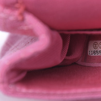 Chanel Jersey Coco's Croc 2.55 Reissue 224 Flap Pink 7 of 14