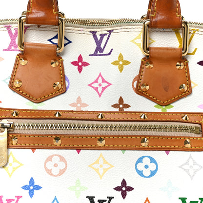 Louis Vuitton Monogram Multicolor Alma White 8 of 11
