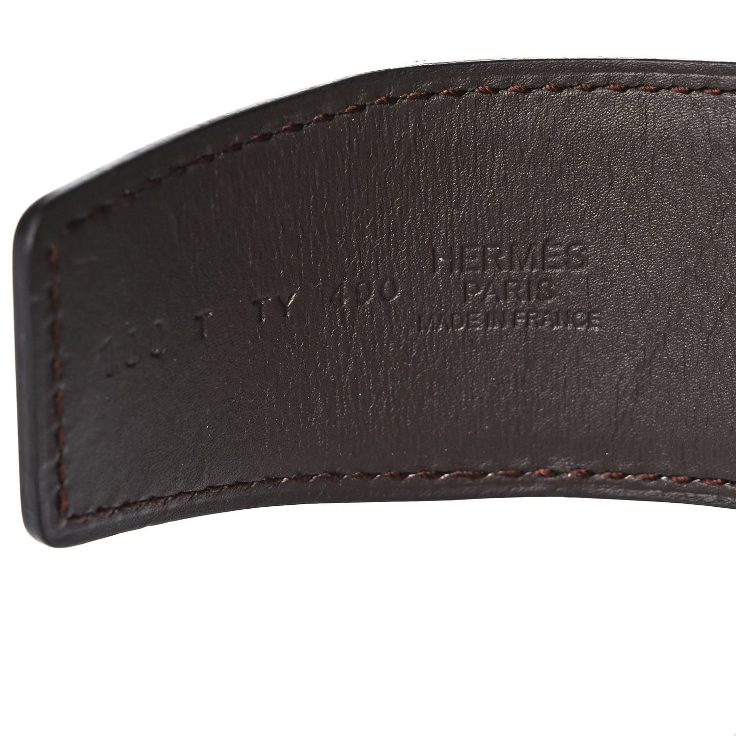 Box Tadelakt 42mm Constance 2 H Belt 100 Black Chocolate