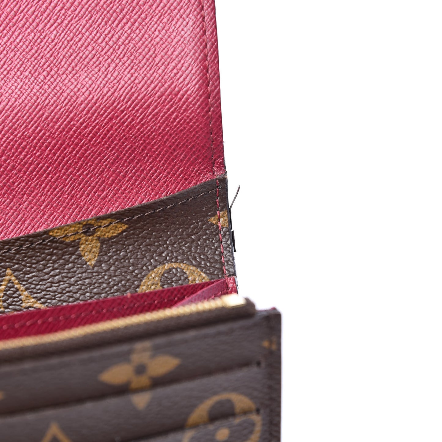 Monogram Emilie Wallet Fuchsia