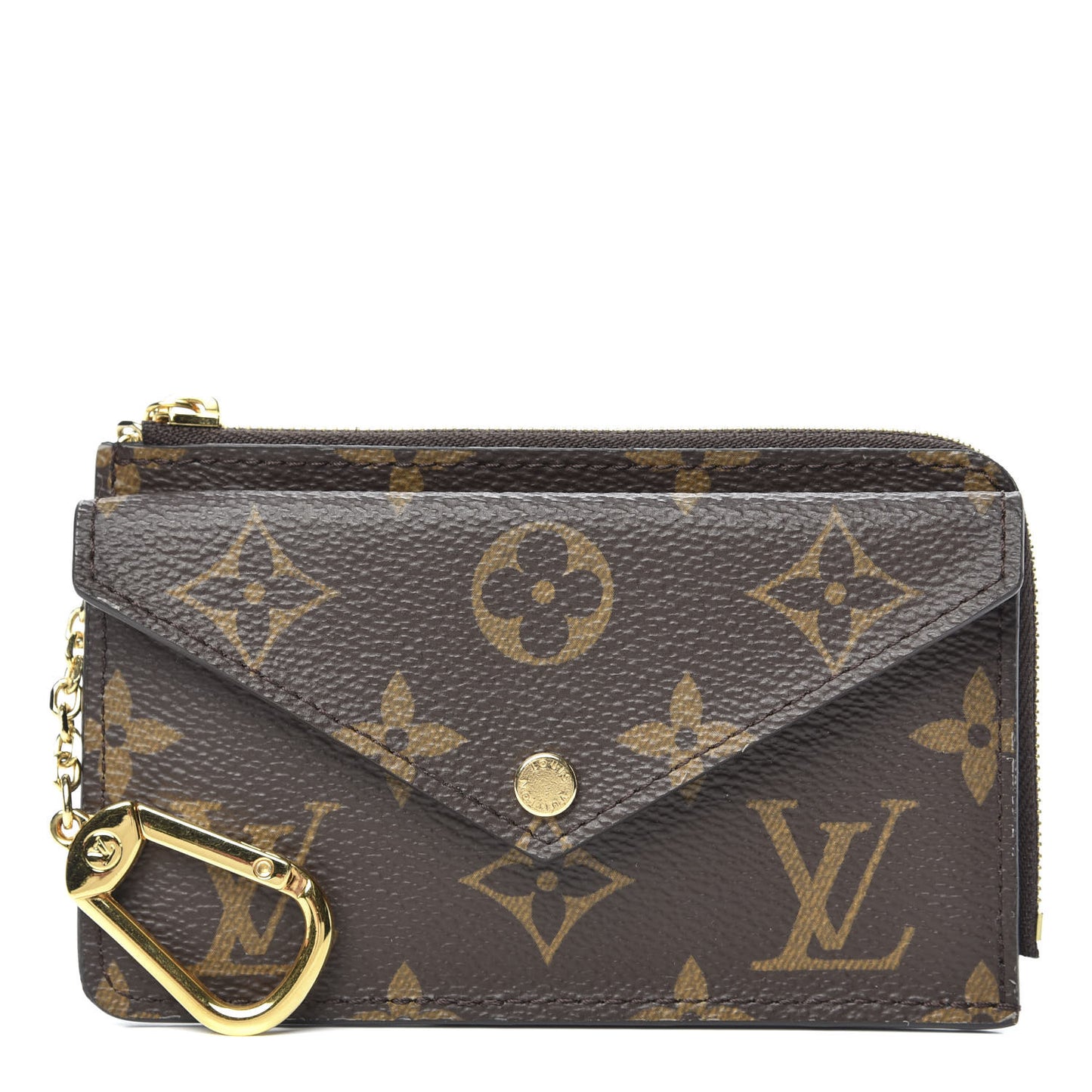 Monogram Recto Verso Card Holder Black