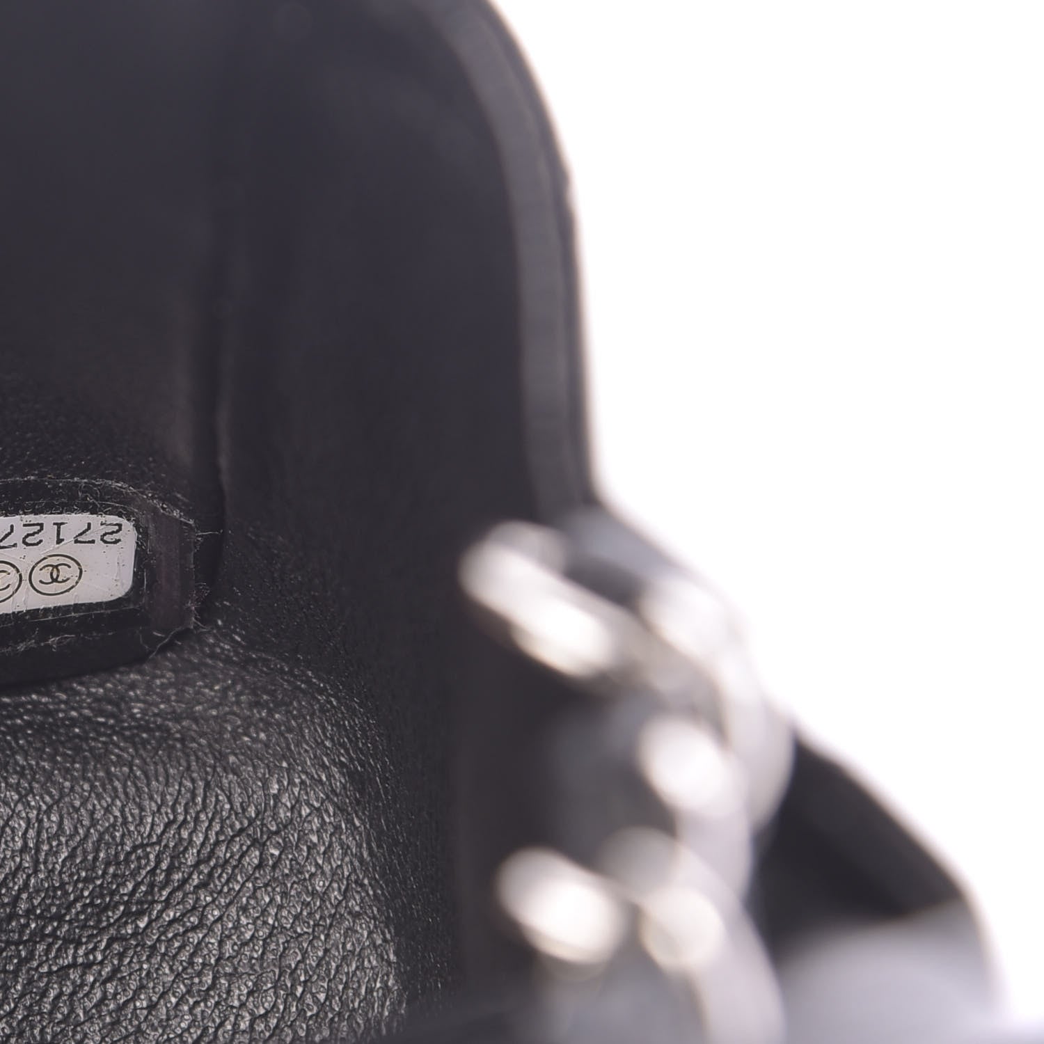 Chanel Lambskin Quilted Mini Rectangular Flap Black 7 of 11