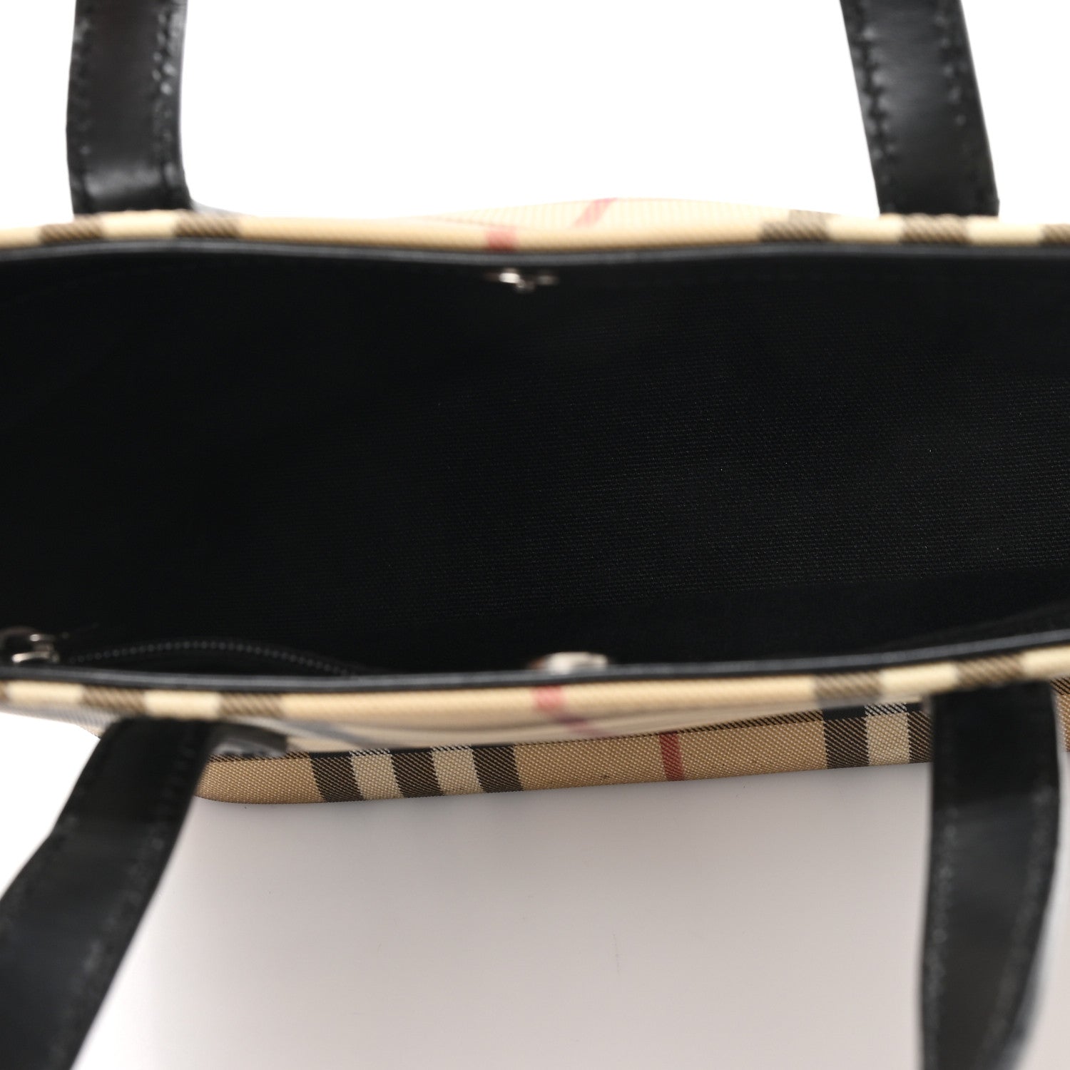 Burberry House Check Regent Tote Black 5 of 12