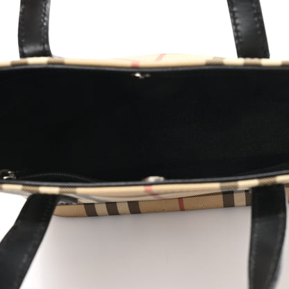 Burberry House Check Regent Tote Black 5 of 12