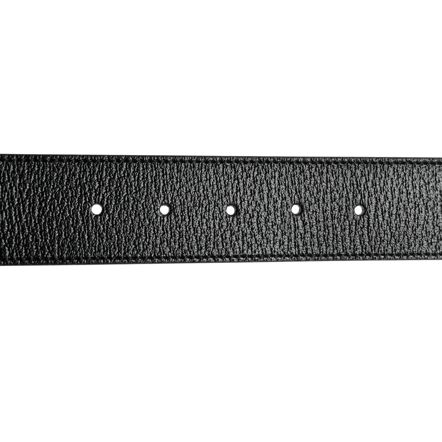 Gucci Textured Dollar Calfskin Double G 40mm Belt 95 38 Black 5 of 5