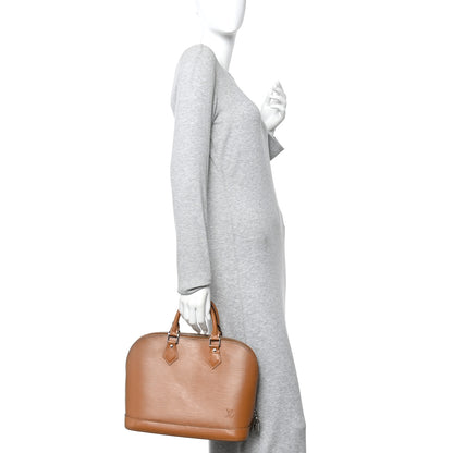 Louis Vuitton Epi Alma PM Cacao 2 of 10