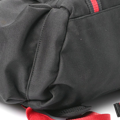 Gucci Techno Canvas Web Double Buckle Backpack Black 9 of 10