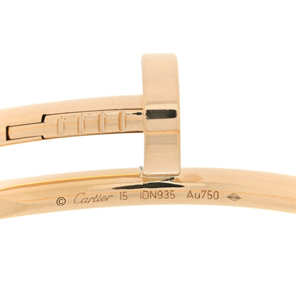Cartier 18K Yellow Gold Juste Un Clou Bracelet 15 3 of 4