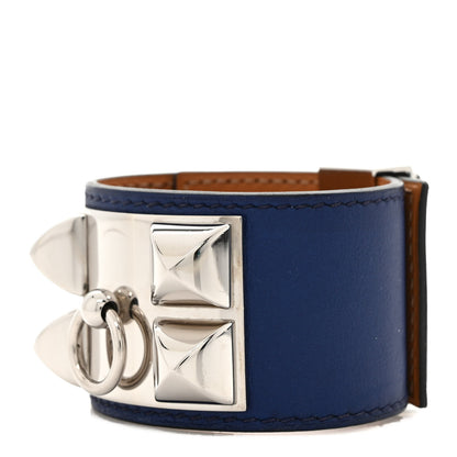 Hermes Swift Collier de Chien CDC Bracelet XS Bleu Saphir 1 of 6