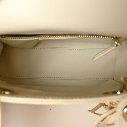 Christian Dior Lizard Mini Lady Dior White 5 of 7