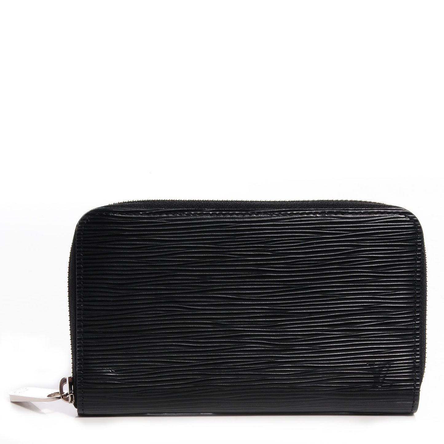 Epi Leather Zippy Compact Wallet NM Black