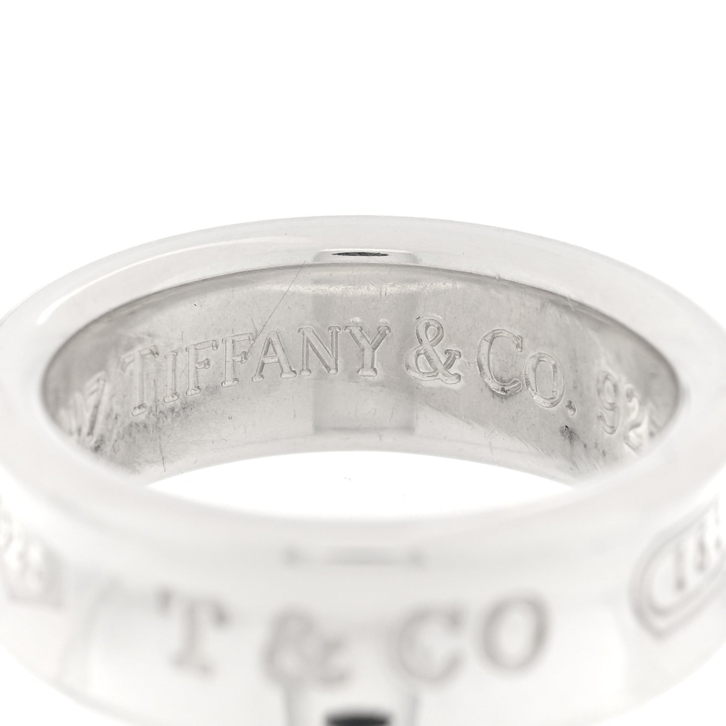 Sterling Silver 1837 Band Ring 52 6