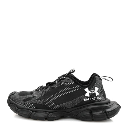 Balenciaga X Under Armour Knit Mesh 3XL Sneakers 43 Black White 1 of 9