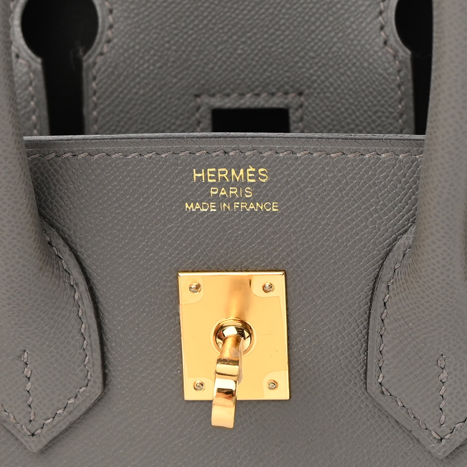 Hermes Epsom Birkin Sellier 25 Gris Meyer 6 of 13