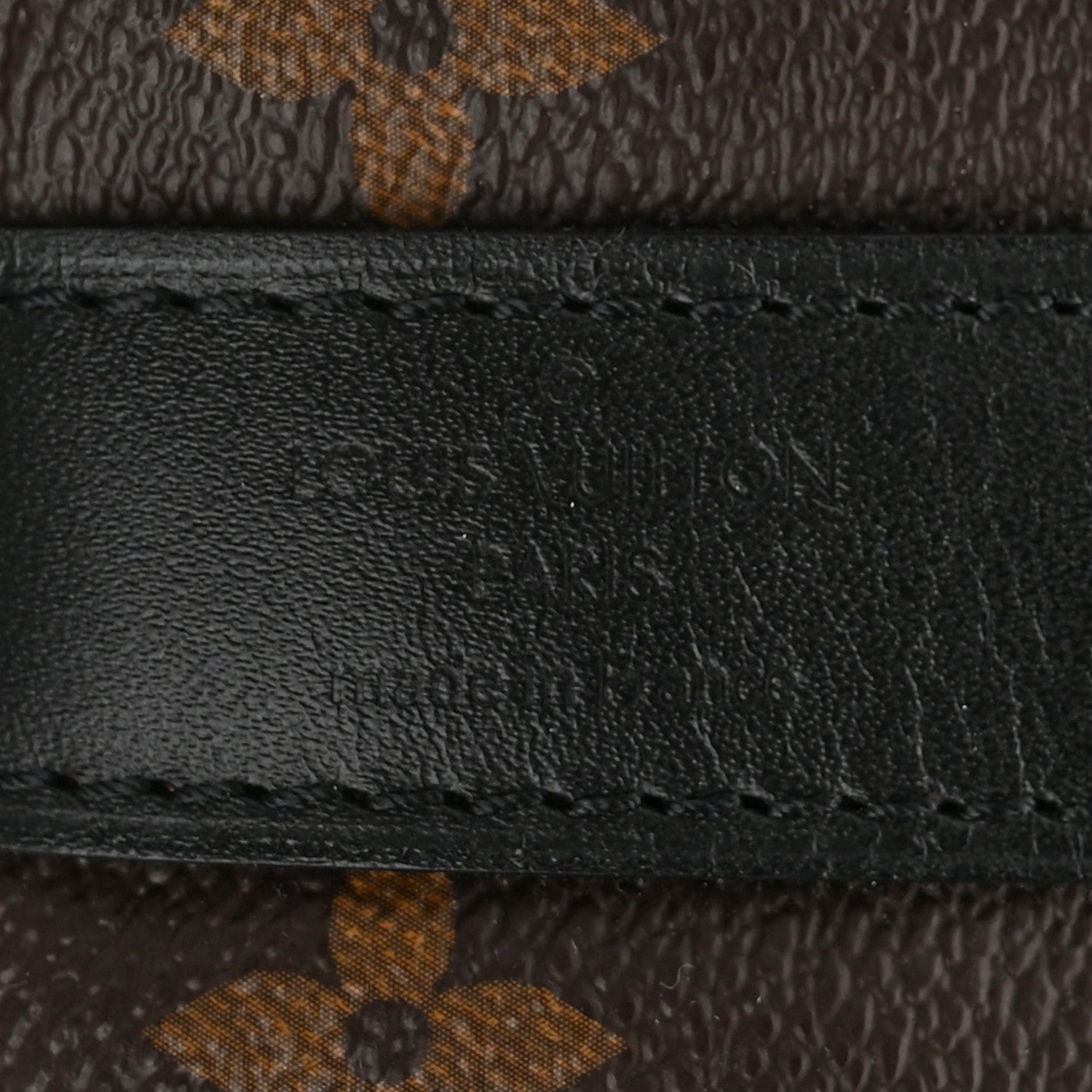 Louis Vuitton Monogram Macassar Keepall Bandouliere 55 5 of 8