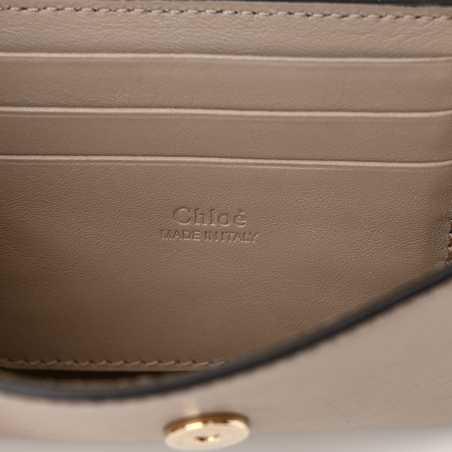 Chloe Suede Calfskin Mini Faye Shoulder Bag Motty Grey 6 of 12