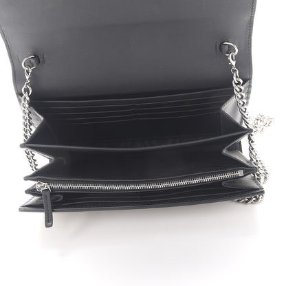 Gucci GG Supreme Monogram Mini Dionysus Chain Wallet Beige Black 5 of 8