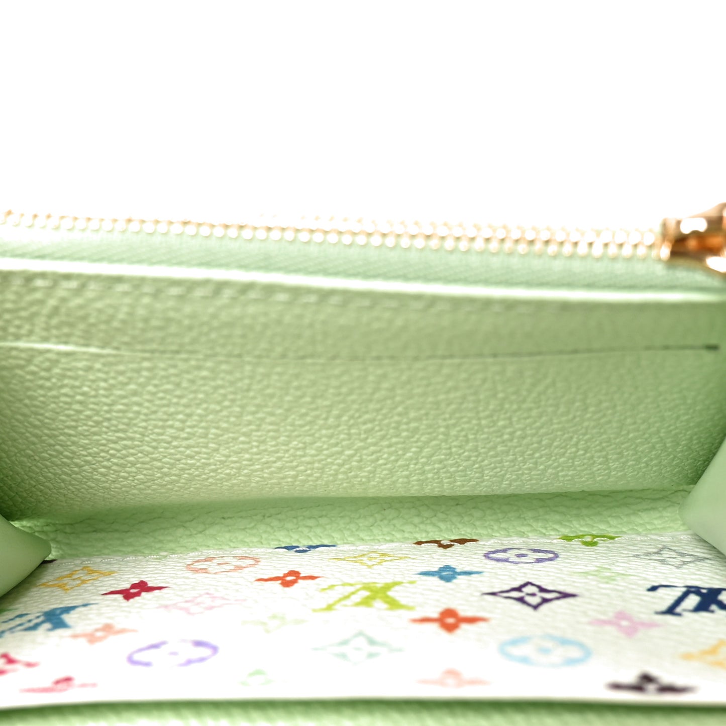 X TM Empreinte Monogram Rosalie Coin Purse Green Tea