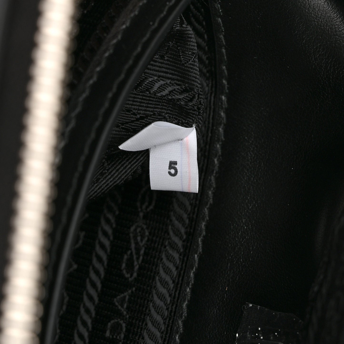 Saffiano Travel Medium Brique Crossbody Bag Black
