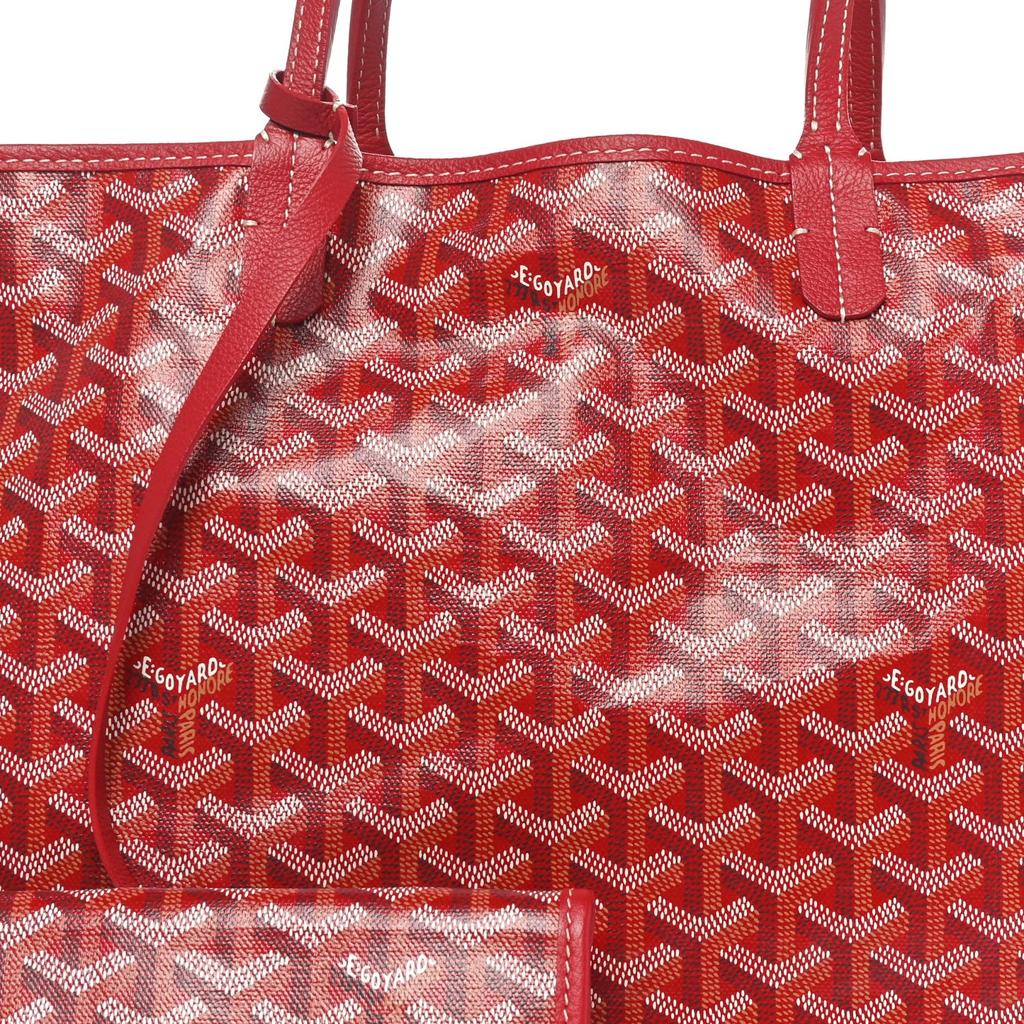 Goyardine Saint Louis PM Red