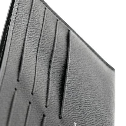 Louis Vuitton Calfskin Felicie Chain Wallet Card Holder Insert Black 7 of 7