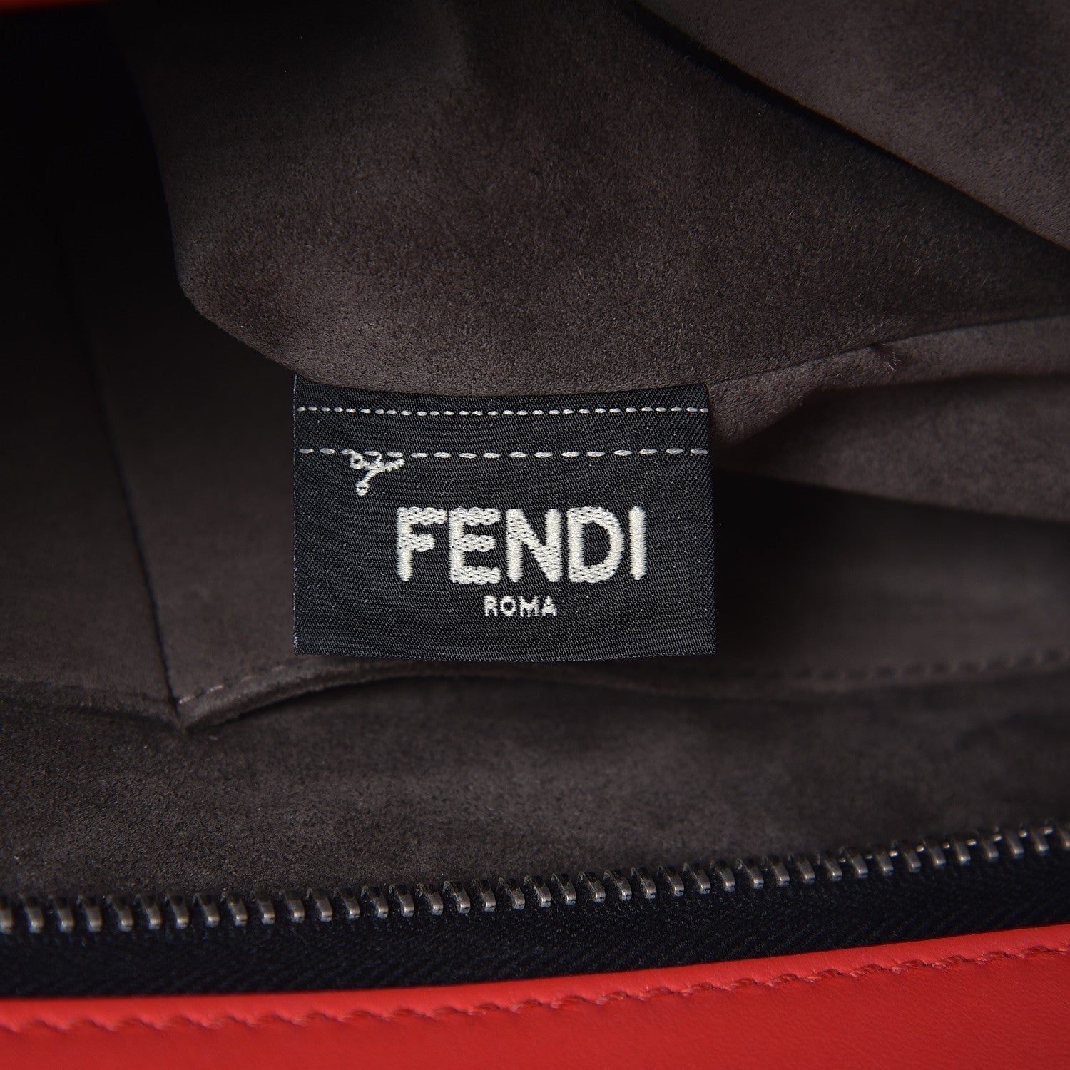Fendi Vitello Baltico Dolce Shiny Nappa DotCom Satchel Caipiroska Bubblegum 9 of 11