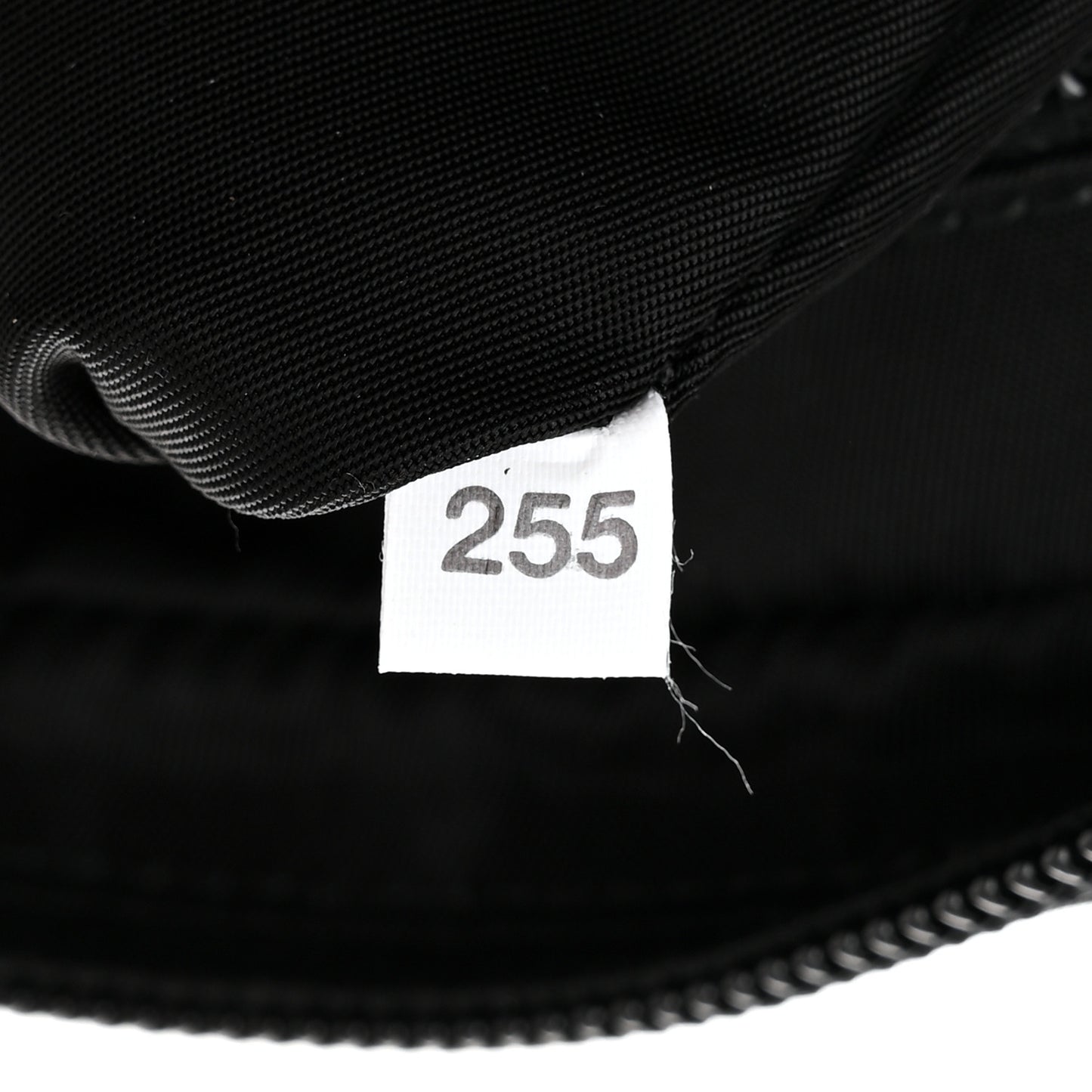 Tessuto Nylon Saffiano Belt Bag Black