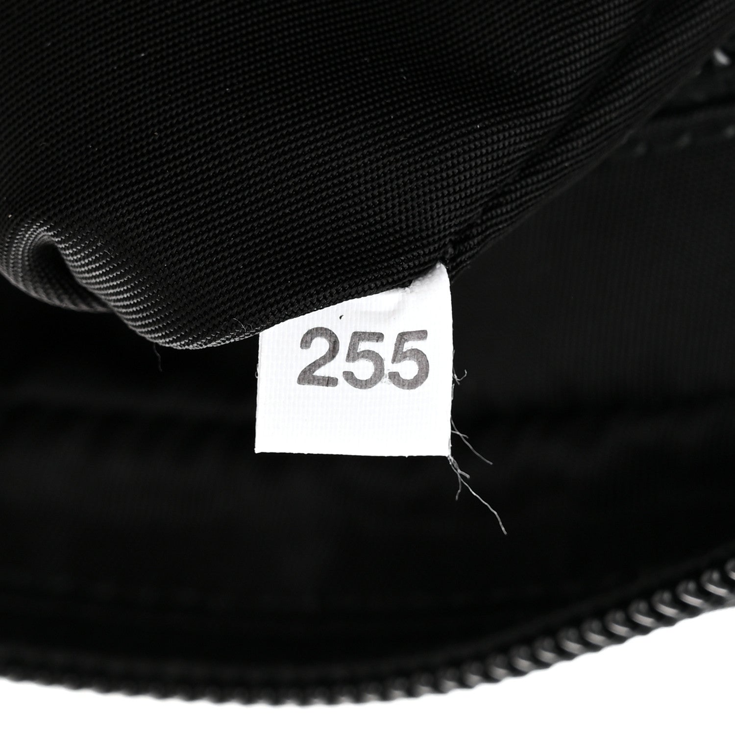 Prada Tessuto Nylon Saffiano Belt Bag Black 8 of 12