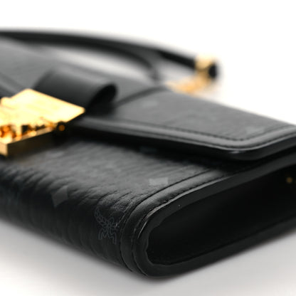 MCM Visetos Large Tracy Chain Wallet Black 7 of 7