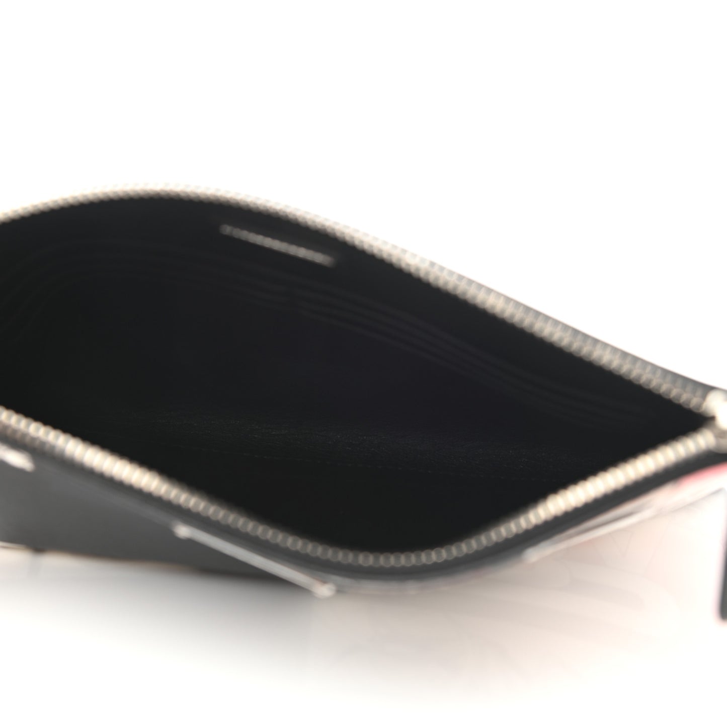 X JAMES JEAN Vitello DNA Clutch Black