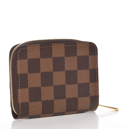 Louis Vuitton Damier Ebene Zippy Coin Purse 3 of 7