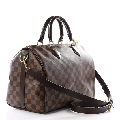 Louis Vuitton Damier Ebene Speedy Bandouliere 30 2 of 11