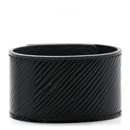Louis Vuitton Epi Electric Twist It Cuff 17 Black 3 of 7