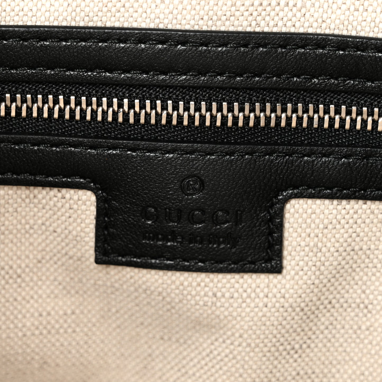 Calfskin GG Matelasse Large Tote Black
