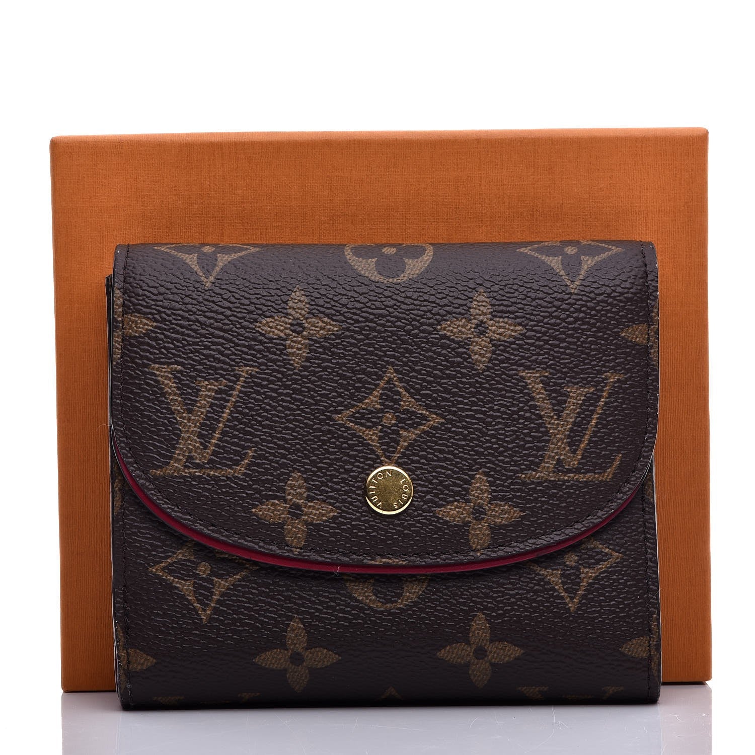 Louis Vuitton Monogram Ariane Compact Wallet Fuchsia 8 of 8