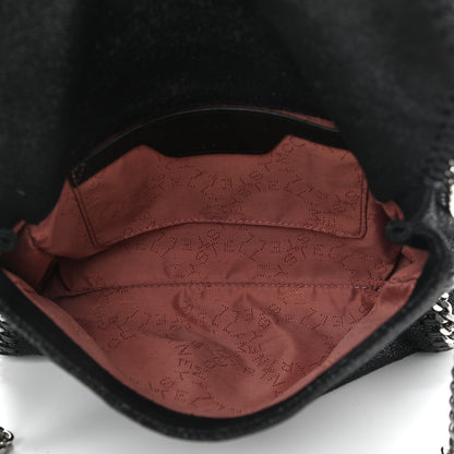 Stella McCartney Shaggy Deer Mini Falabella Shoulder Bag Black 5 of 10