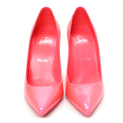 Christian Louboutin Patent So Kate 100 Pumps 38 Fluo Pink 3 of 9