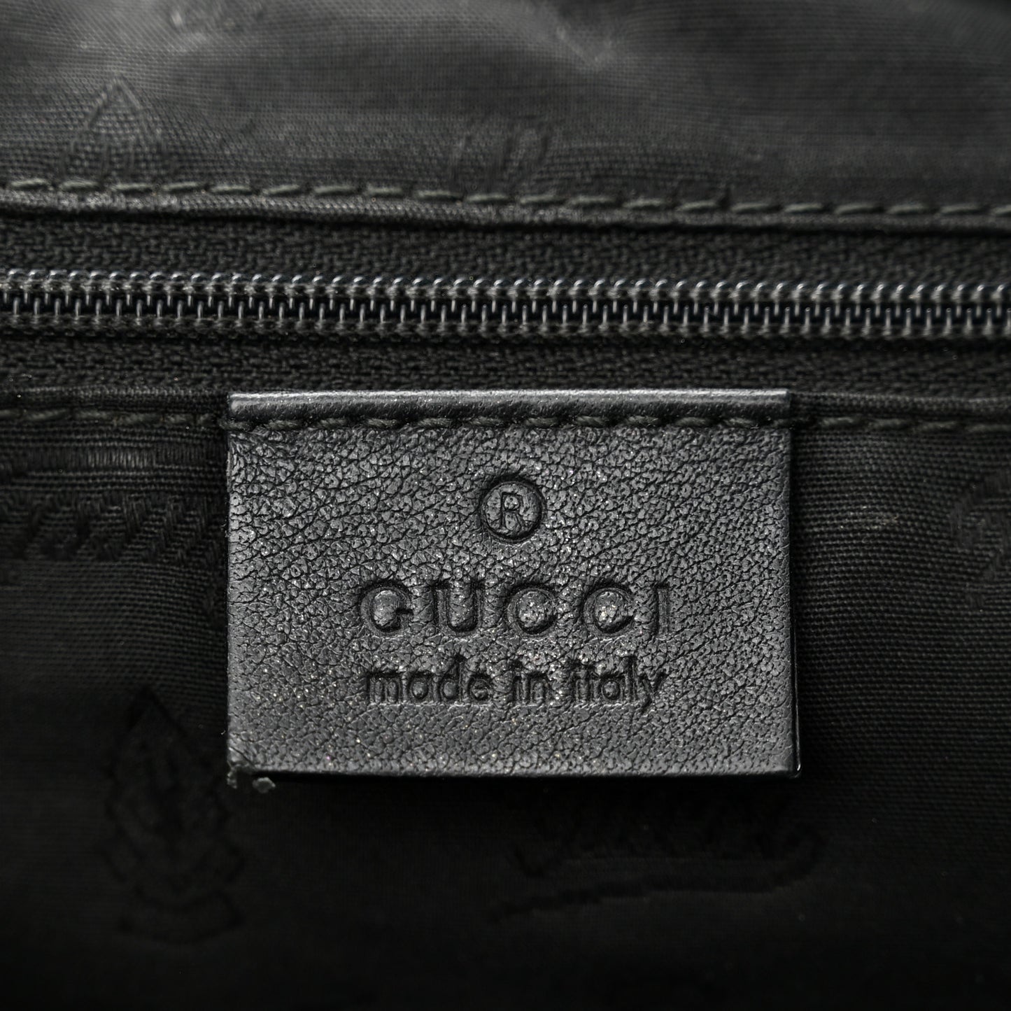 Guccissima Large New Ladies Web Hobo Black