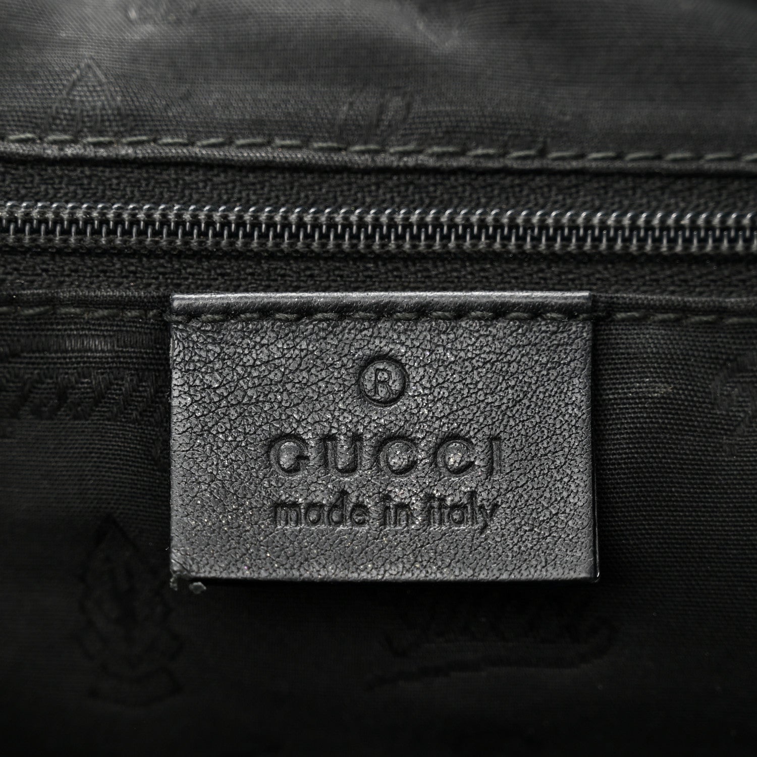 Gucci Guccissima Large New Ladies Web Hobo Black 6 of 13