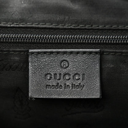 Gucci Guccissima Large New Ladies Web Hobo Black 6 of 13