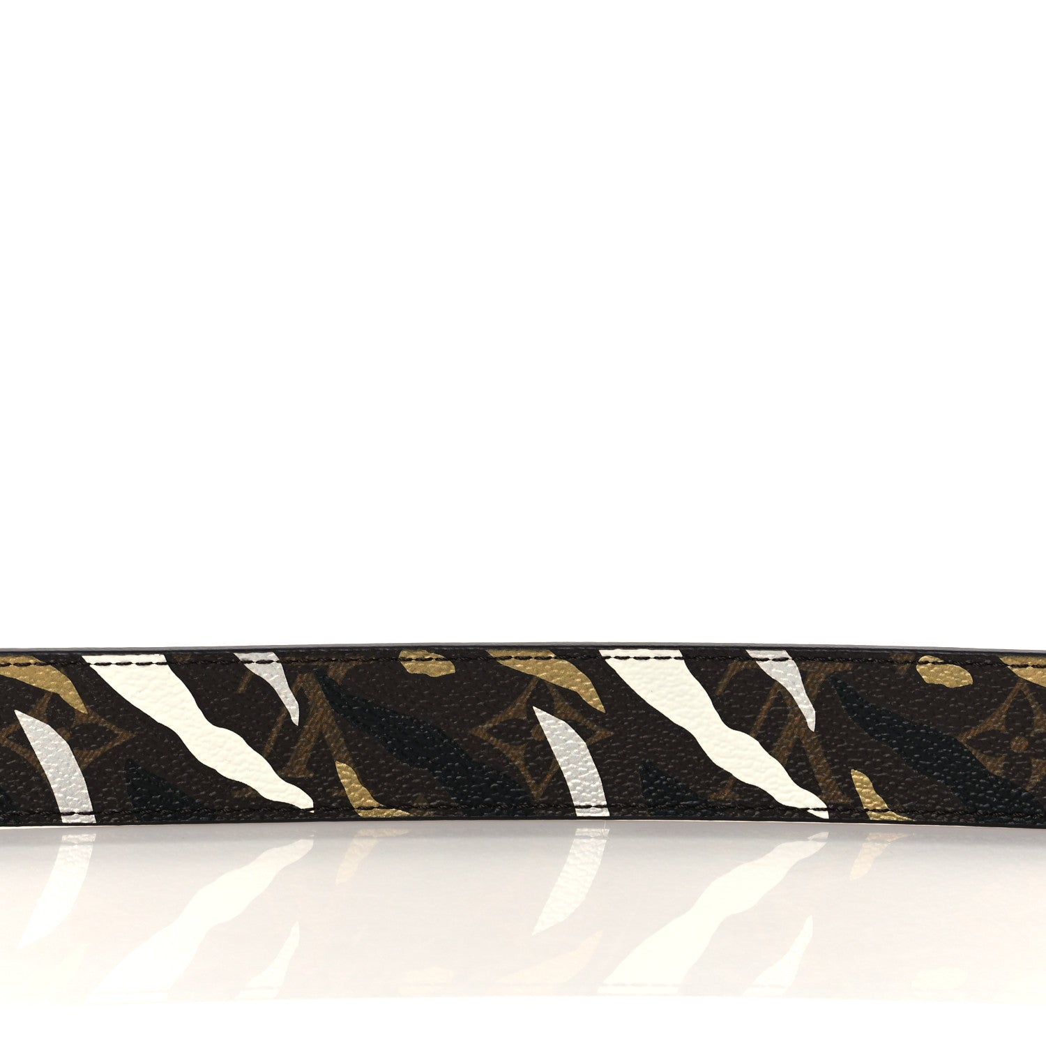 Louis Vuitton X LOL Monogram Belt 85 34 Gold Silver 6 of 8