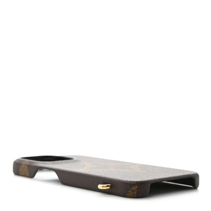 Louis Vuitton Monogram Bumper On Strap iPhone 13 Black 5 of 7