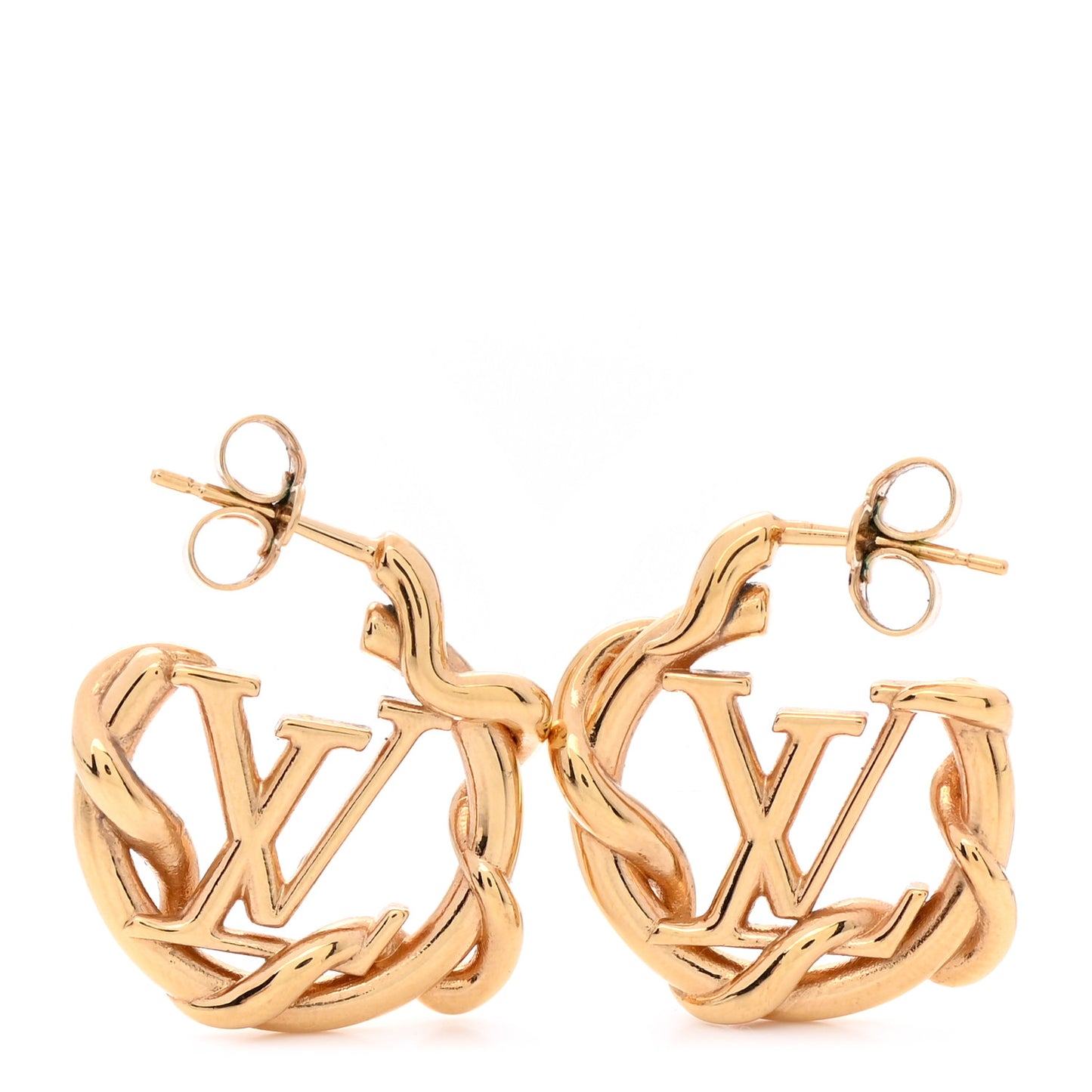 Garden Louise Hoop Earrings Gold