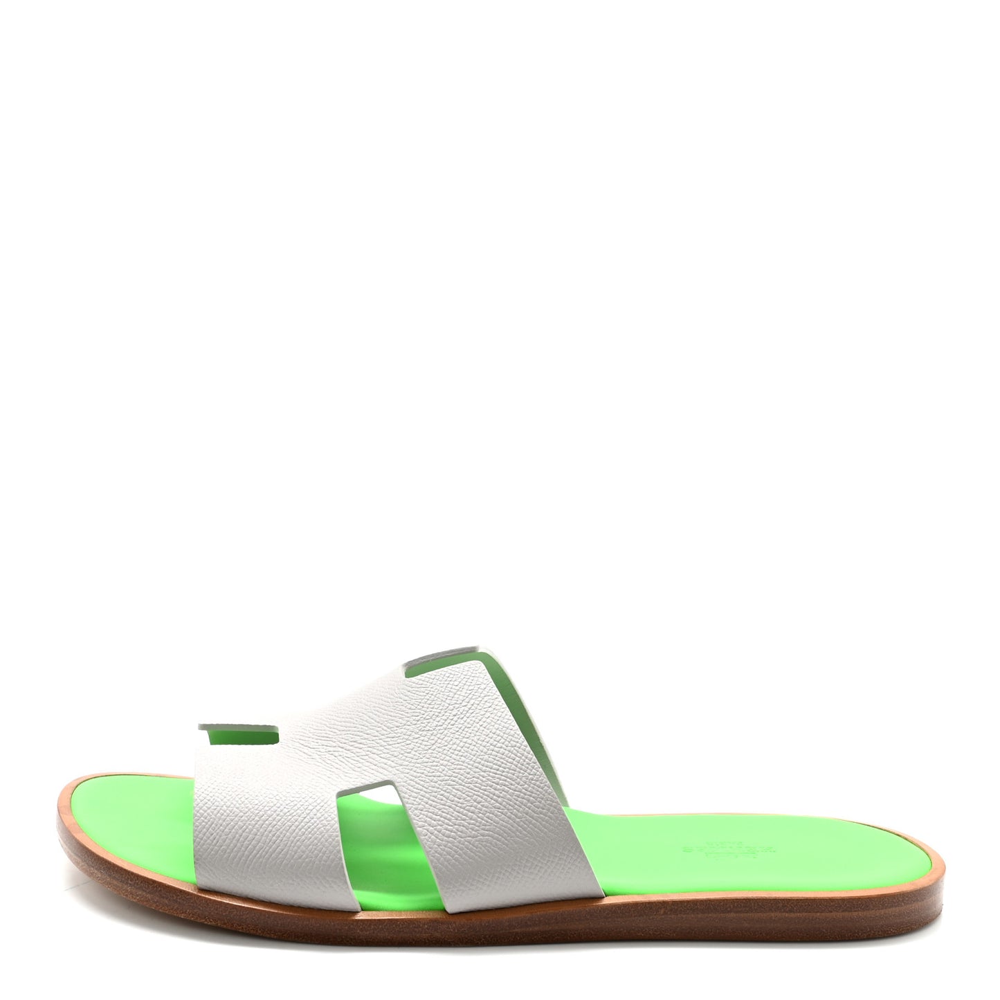 Epsom Mens Izmir Sandals 42 Gris Quartz Vert Fluo