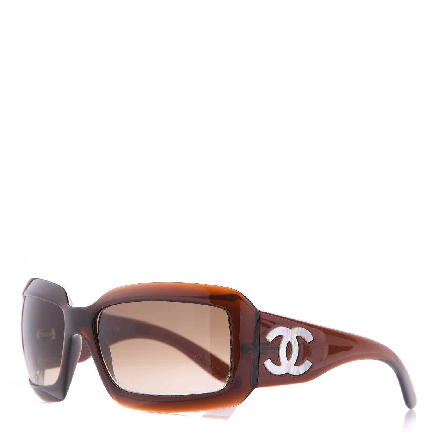 Chanel Mother of Pearl Sunglasses 5076-H Brown 1 of 8
