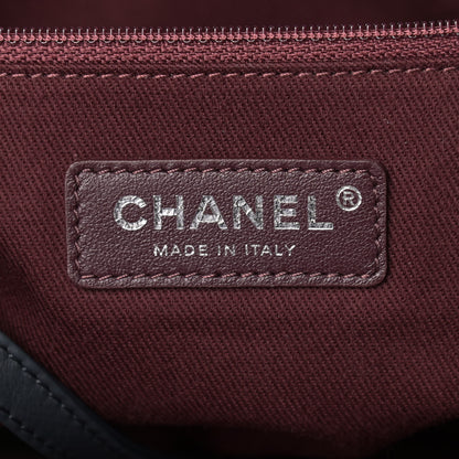 Chanel Striped Canvas Medium Deauville Tote Beige 6 of 9