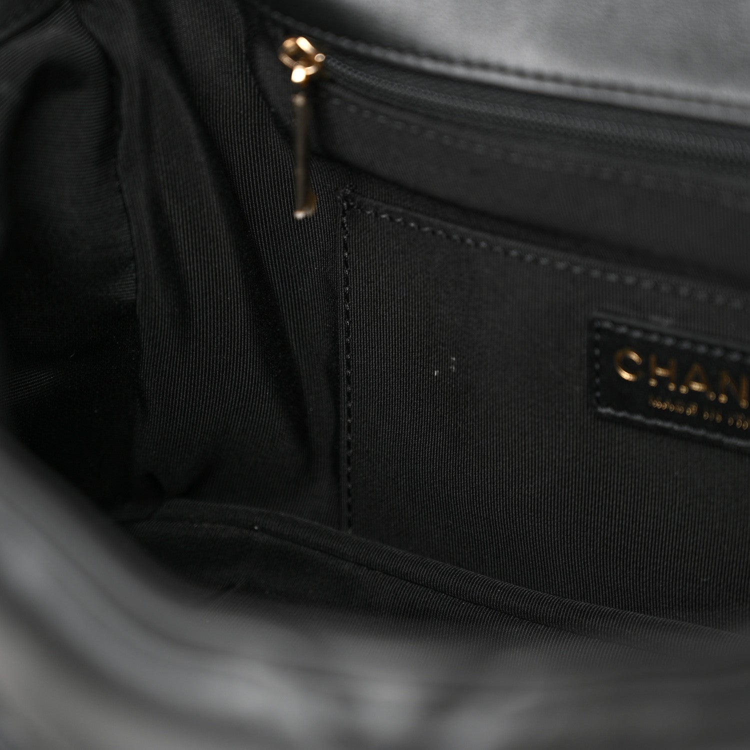 Chanel Calfskin Quilted Large Bubbly Flap Black 11 of 13